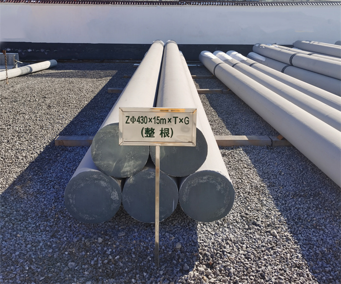 丰都430×15米×T×G终端电线杆