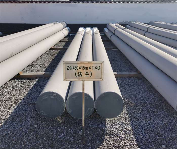 丰都430×15米×T×G砼电力电杆