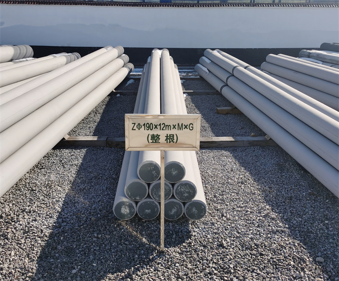 丰都190×12米钢筋混凝土水泥电线杆
